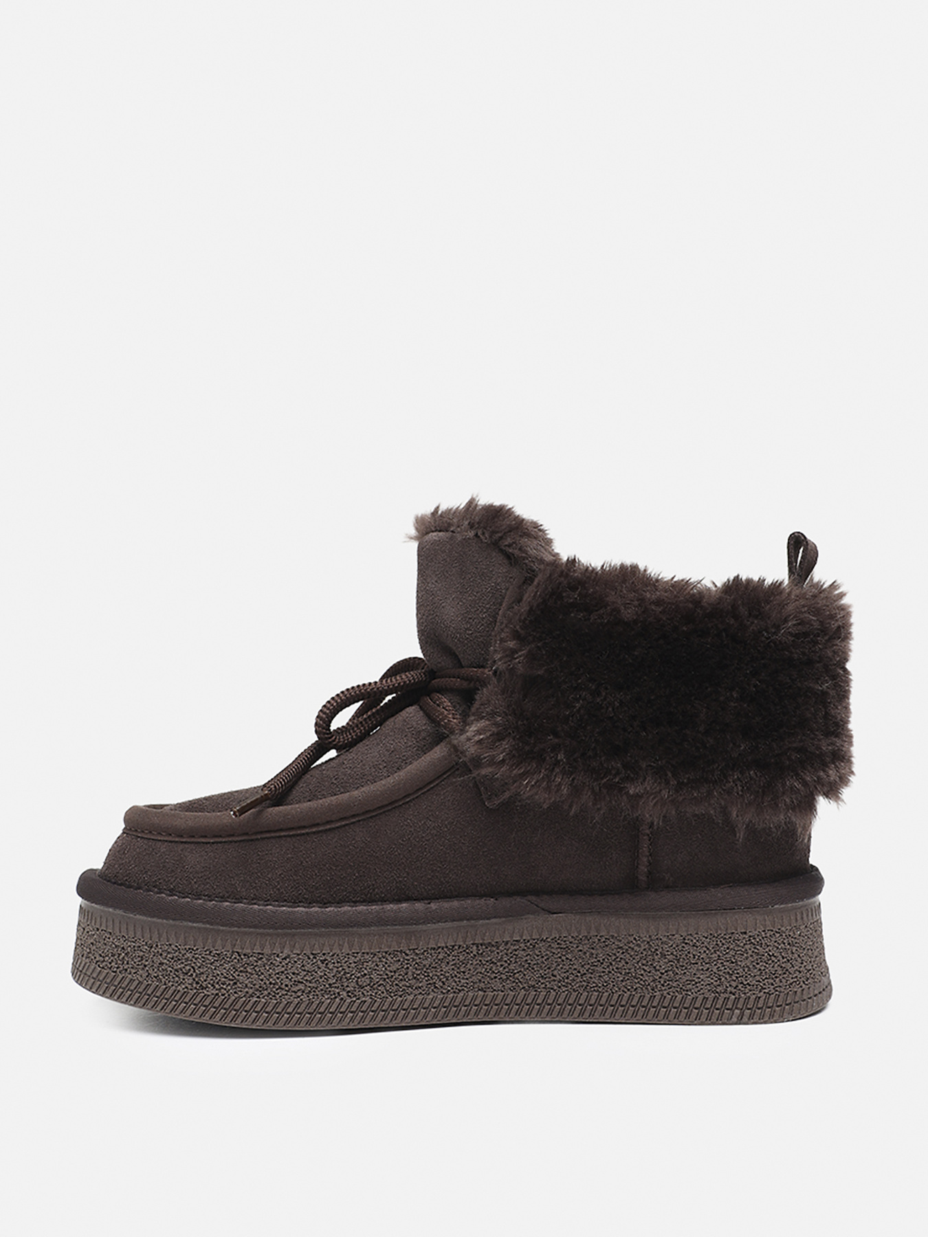 Угги женские  цвет коричневый ЦБ-00275442 модель ЦБ-00275442 Фото