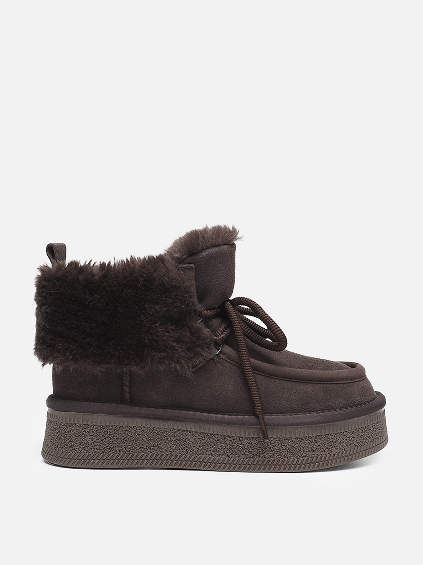 Угги женские  цвет коричневый ЦБ-00275442 модель ЦБ-00275442 Фото