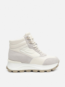 Черевики жіночі  колір молочний ЦБ-00275449 модель ЦБ-00275449 Фото