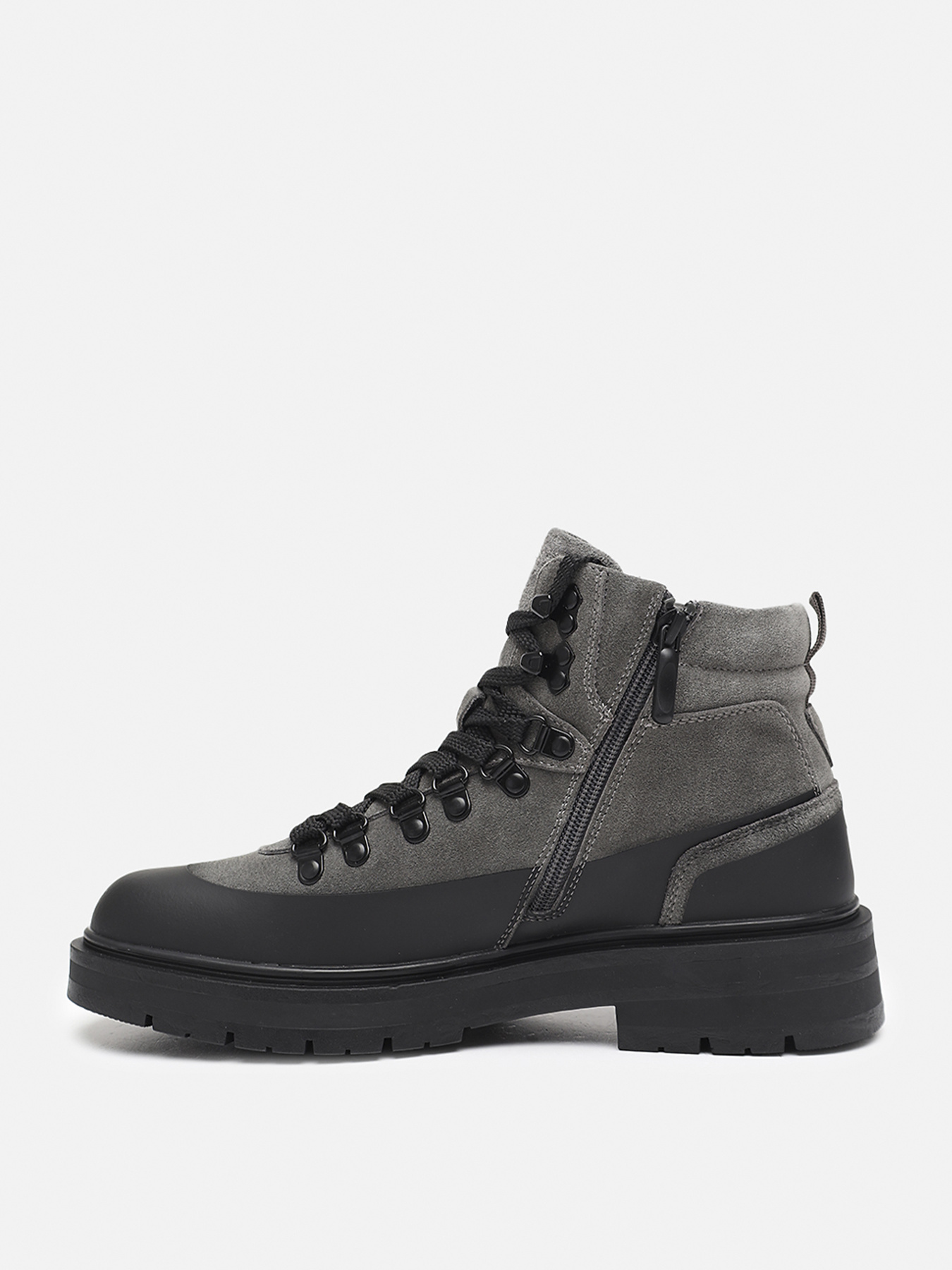 Ботинки мужские  цвет серый ЦБ-00275505 модель ЦБ-00275505 Фото