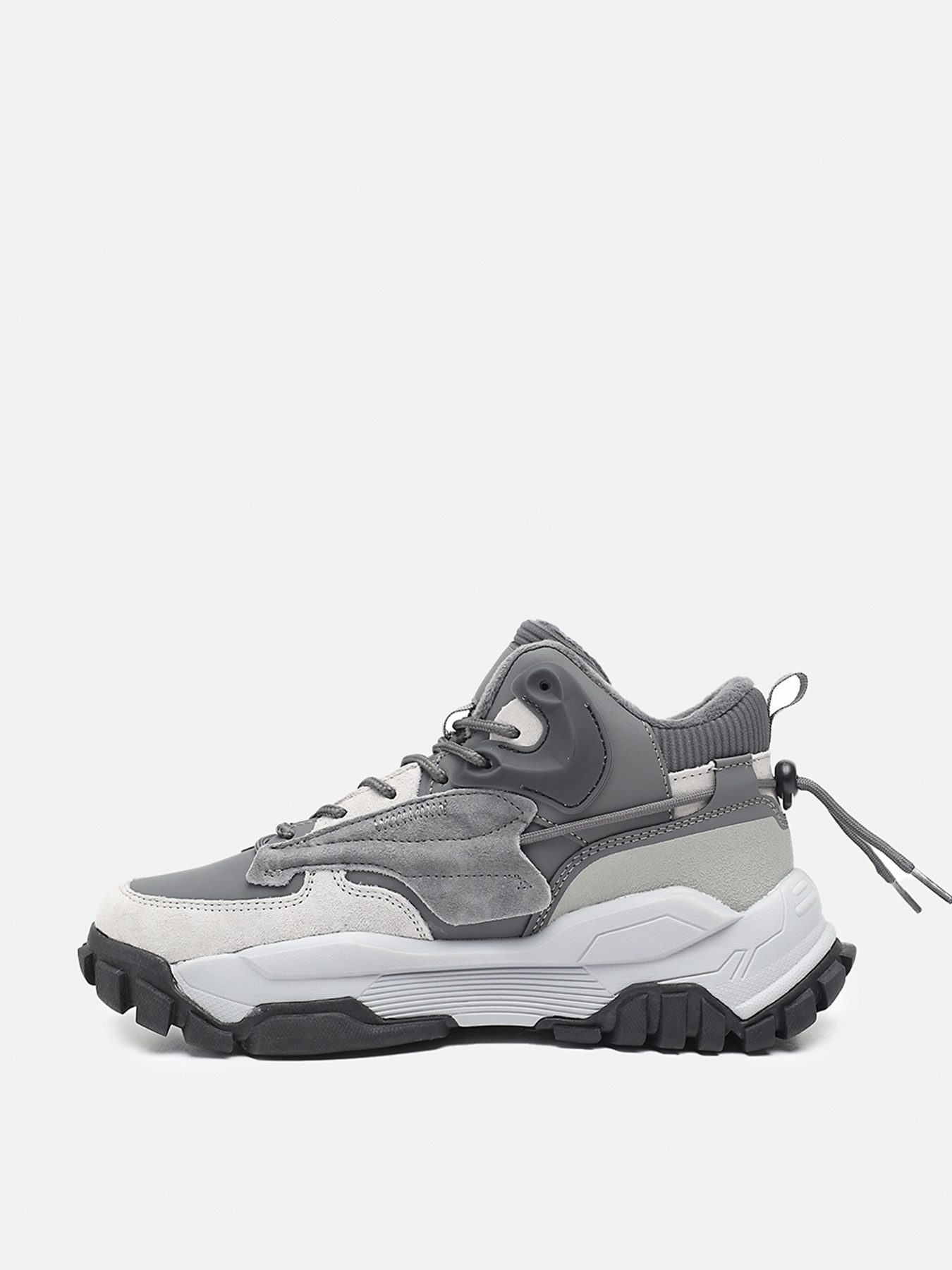 Кроссовки мужские  цвет серый ЦБ-00275520 модель ЦБ-00275520 Фото