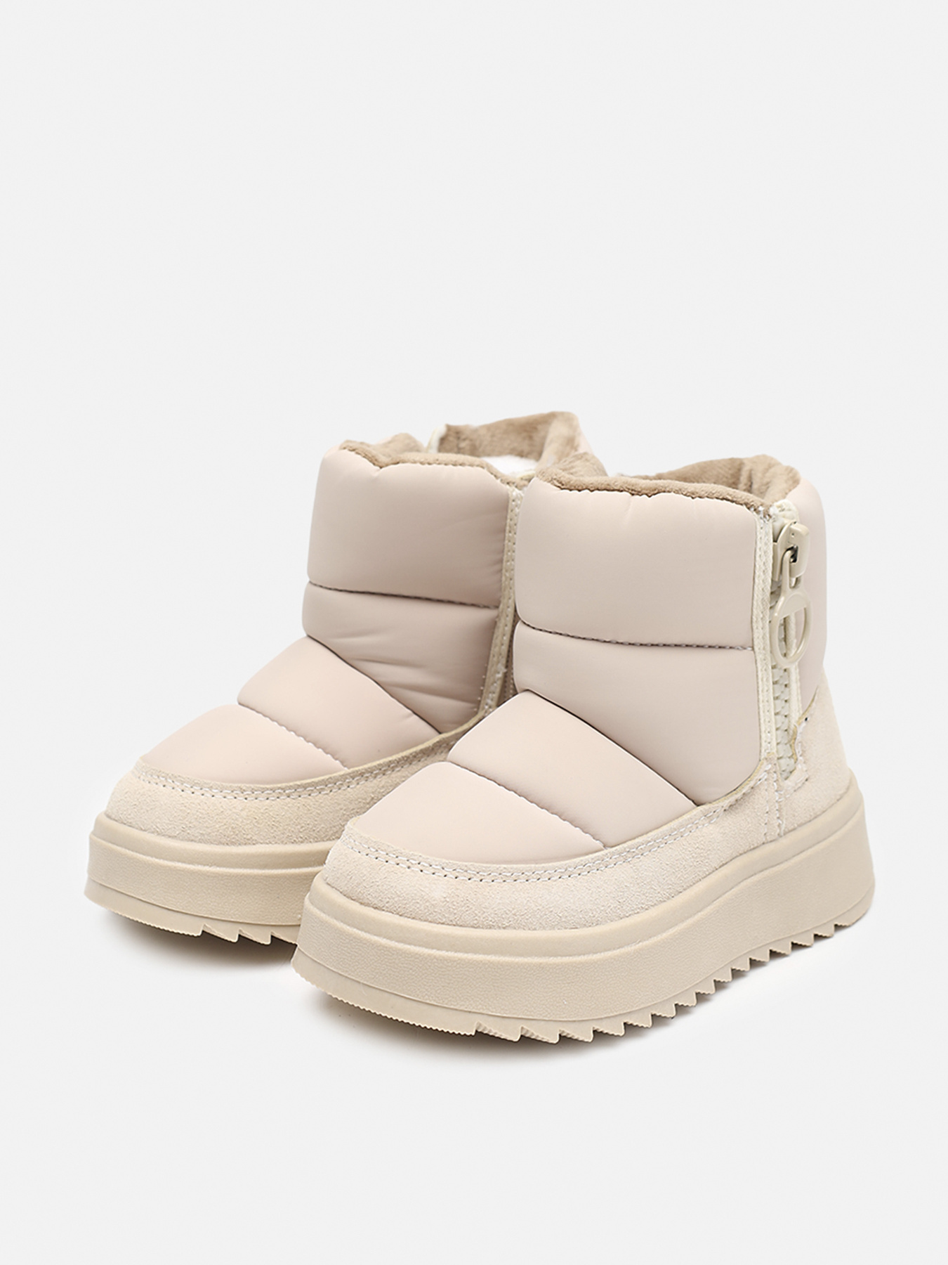 Угги для девочки  цвет бежевый ЦБ-00279531 модель ЦБ-00279531 Фото