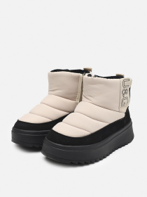 Угги для девочки  цвет молочный ЦБ-00279534 модель ЦБ-00279534 Фото