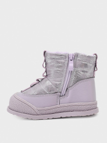 Ботинки для девочки  цвет серебренный ЦБ-00279537 модель ЦБ-00279537 Фото