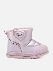 Дутики для девочки  цвет розовый ЦБ-00279538 модель ЦБ-00279538 Фото