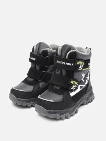 Термосапоги для мальчика  цвет серый ЦБ-00279548 модель ЦБ-00279548 Фото