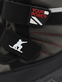 Термосапоги для мальчика цвет зеленый ЦБ-00279551 модель ЦБ-00279551 Термосапоги для мальчика цвет зеленый ЦБ-00279551 модель ЦБ-00279551 Фото