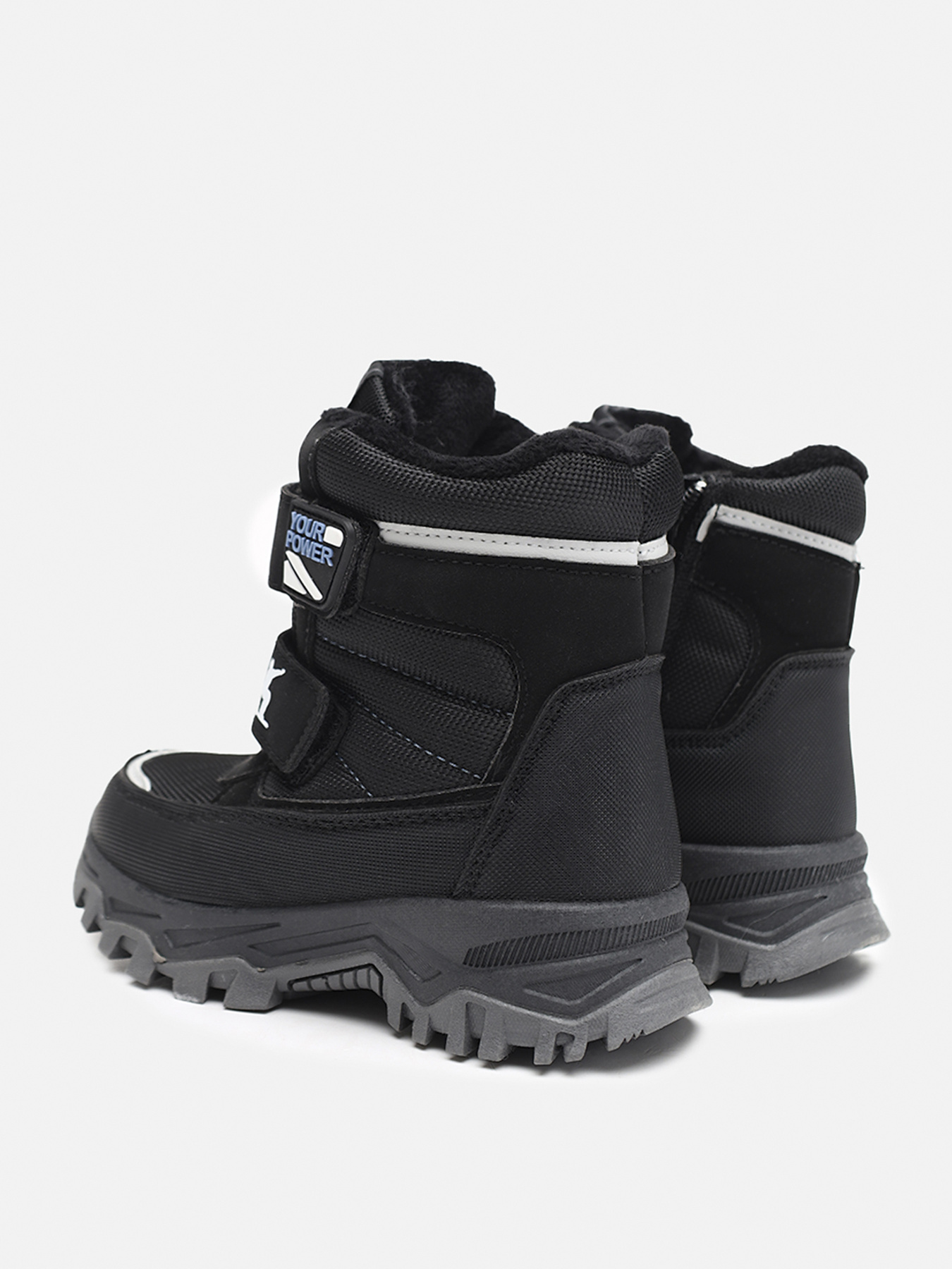 Термосапоги для мальчика  цвет черный ЦБ-00279553 модель ЦБ-00279553 Фото