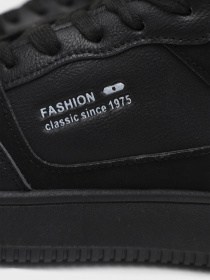 Кеди чоловічі  колір чорний ЦБ-00279556 модель ЦБ-00279556 Фото