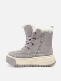 Ботинки для девочки  цвет сиреневый ЦБ-00279569 модель ЦБ-00279569 Фото