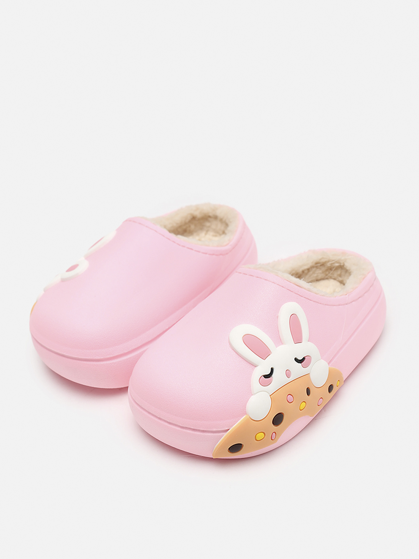 Крокси для девочки  цвет розовый ЦБ-00279589 модель ЦБ-00279589 Фото