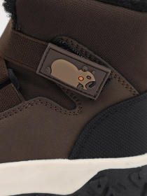 Термочоботи для дівчинки  колір коричневий ЦБ-00280253 модель ЦБ-00280253 Фото