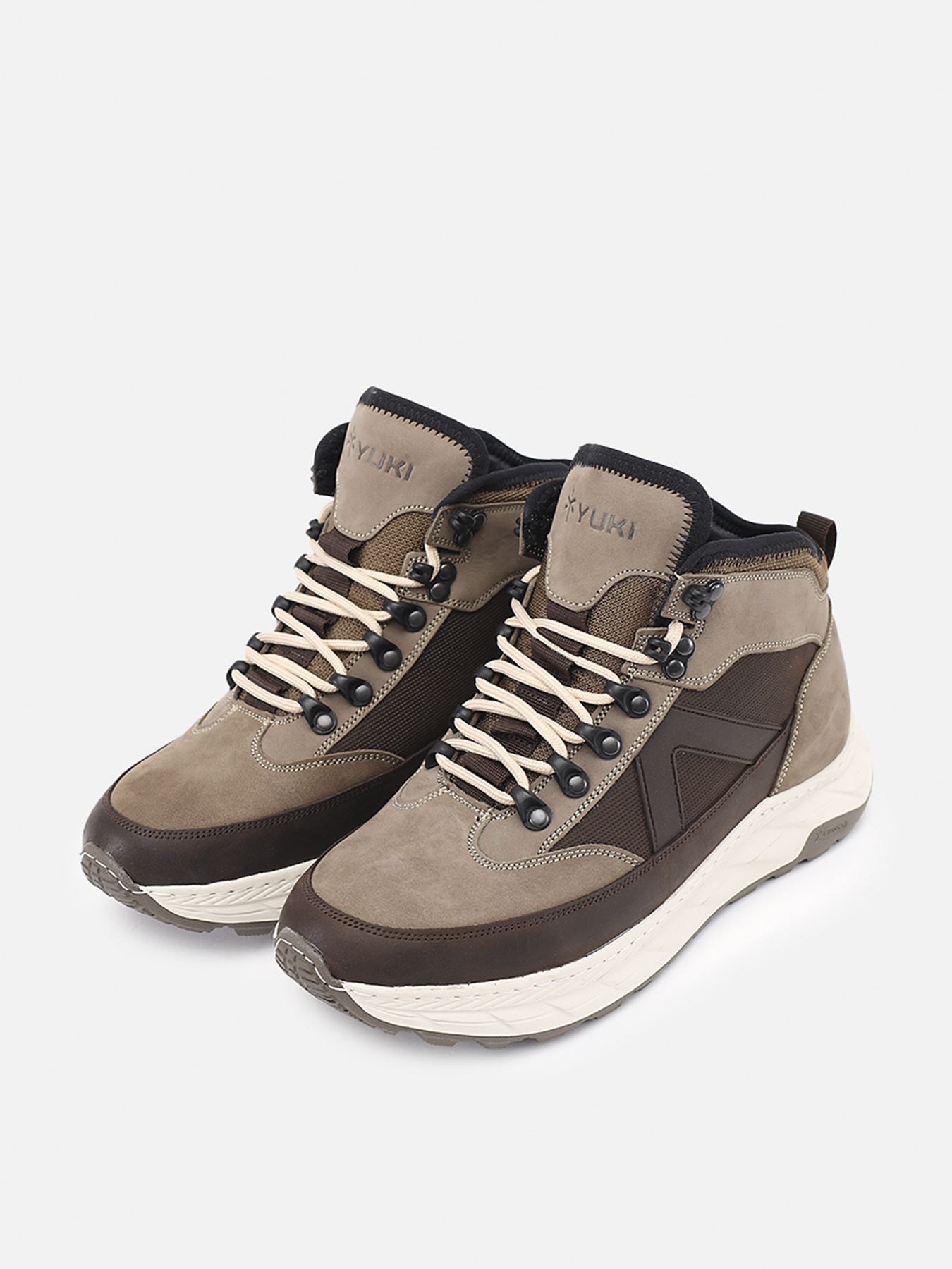 Ботинки мужские  цвет коричневый ЦБ-00280988 модель ЦБ-00280988 Фото