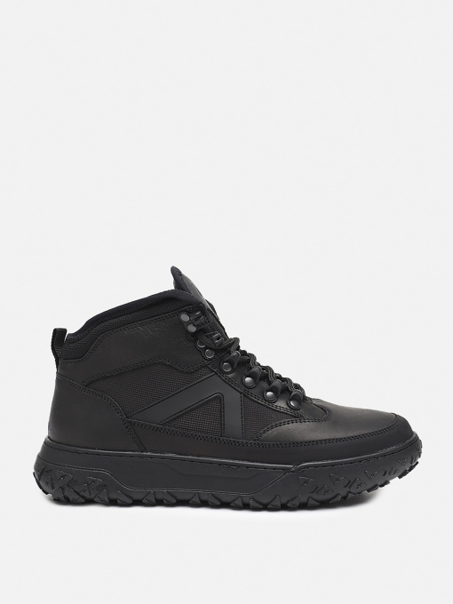 Ботинки мужские  цвет черный ЦБ-00280989 модель ЦБ-00280989 Фото