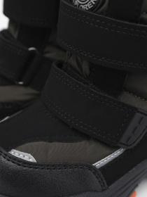 Термосапоги для мальчика  цвет хаки ЦБ-00285215 модель ЦБ-00285215 Фото