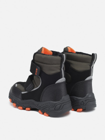 Термосапоги для мальчика  цвет хаки ЦБ-00285215 модель ЦБ-00285215 Фото