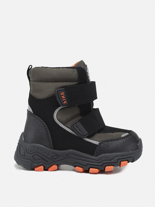 Термочоботи для хлопчика  колір хакі ЦБ-00285215 модель ЦБ-00285215 Фото