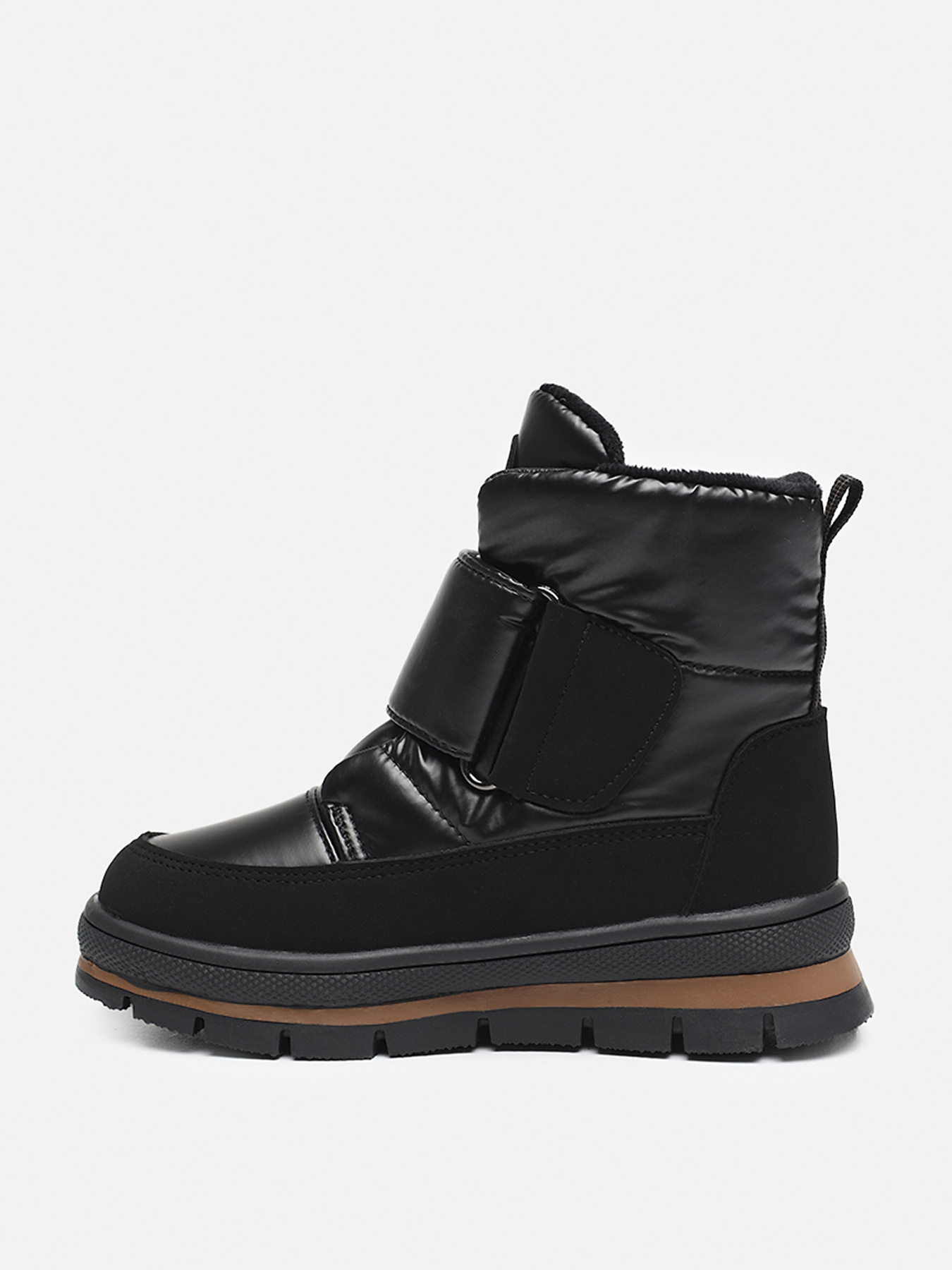 Дутики для девочки  цвет черный ЦБ-00285232 модель ЦБ-00285232 Фото