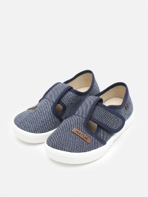 Сліпони для хлопчика  колір синій ЦБ-00286137 модель ЦБ-00286137 Фото