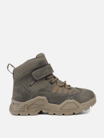 Ботинки для мальчика  цвет коричневый ЦБ-00286673 модель ЦБ-00286673 Фото