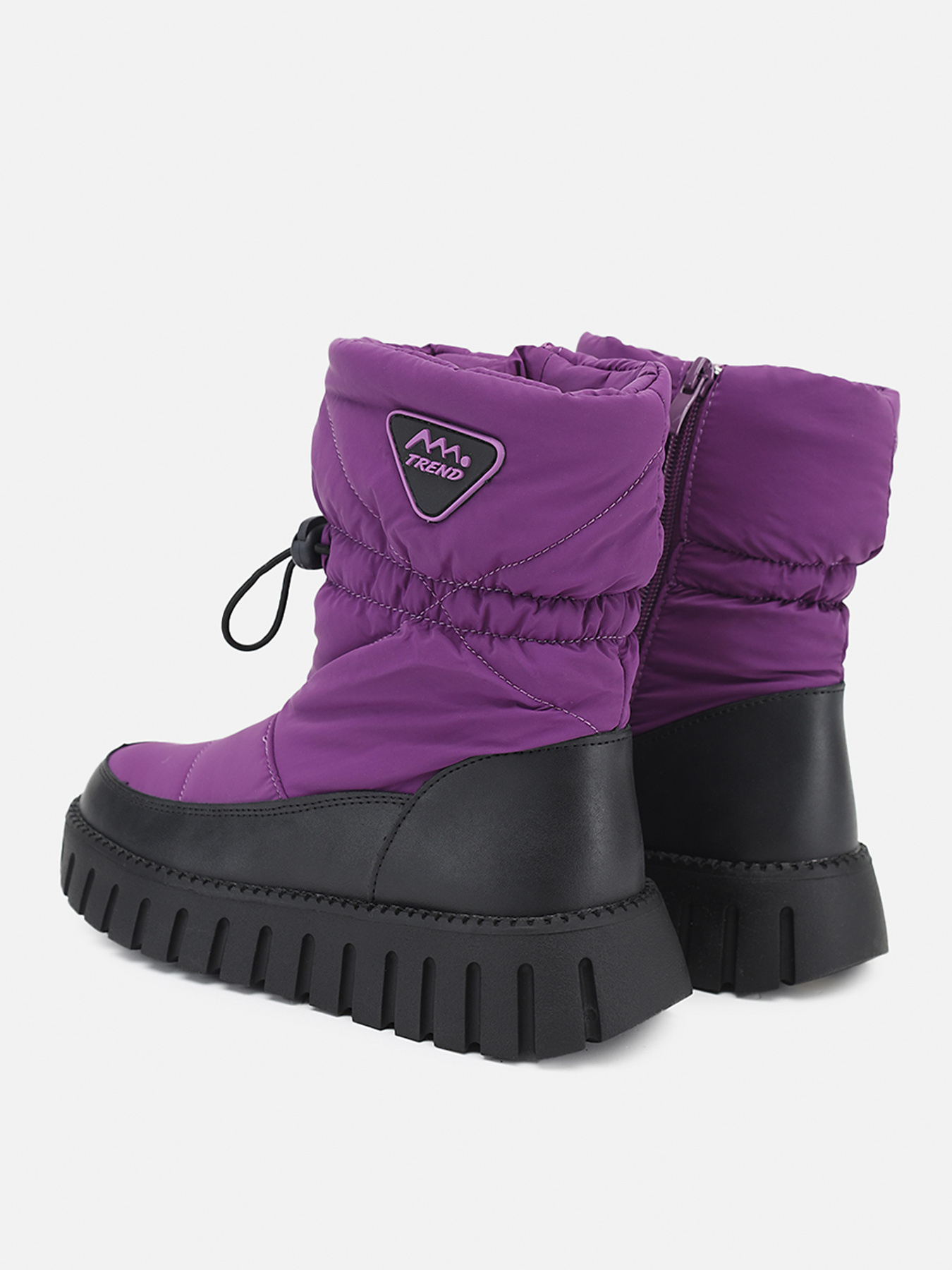 Дутики для девочки  цвет малиновый ЦБ-00286678 модель ЦБ-00286678 Фото