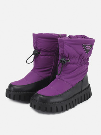 Дутики для девочки  цвет малиновый ЦБ-00286678 модель ЦБ-00286678 Фото