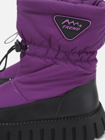 Дутики для девочки  цвет малиновый ЦБ-00286678 модель ЦБ-00286678 Фото