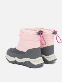 Дутики для девочки  цвет розовый ЦБ-00286681 модель ЦБ-00286681 Фото