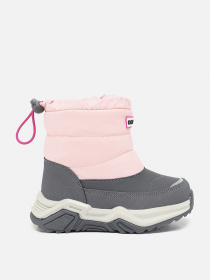 Дутики для девочки  цвет розовый ЦБ-00286681 модель ЦБ-00286681 Фото