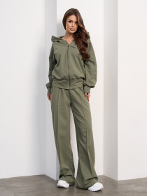 Жіночі спортивні костюми модель 15039A_оливковый Фото