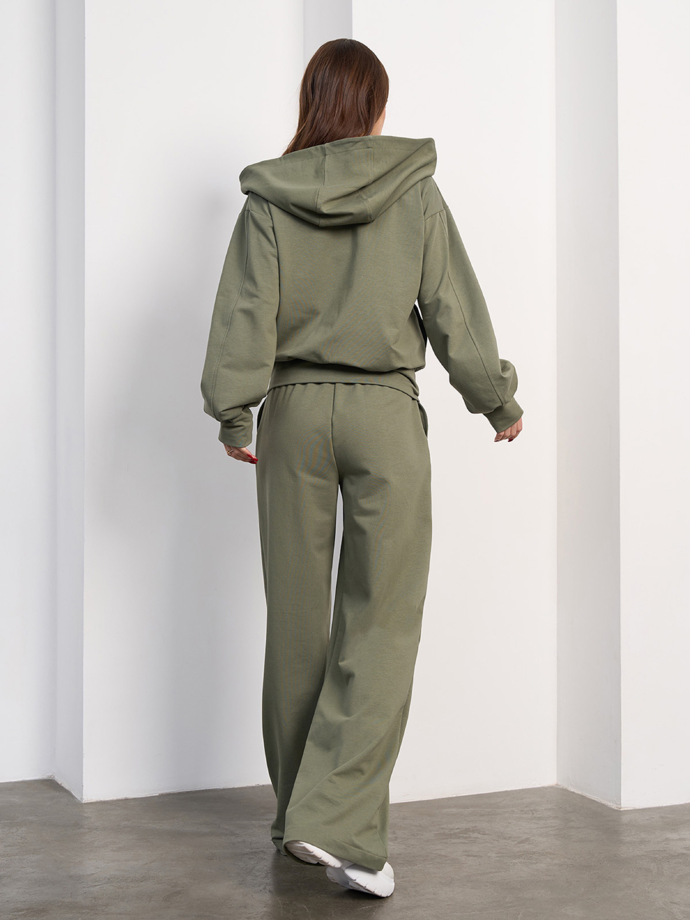 Спортивный костюм ISSA Plus модель 15039A_оливковый Фото