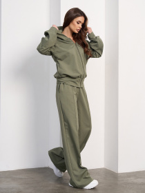 Спортивный костюм ISSA Plus модель 15039A_оливковый Фото