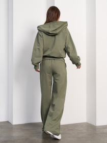 Спортивный костюм ISSA Plus модель 15039A_оливковый Фото