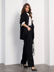 Класичні штани ISSA Plus модель 15475B_черный Класичні штани ISSA Plus модель 15475B_черный Фото