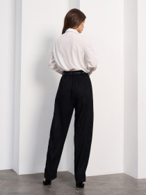 Класичні штани ISSA Plus модель 15475B_черный Класичні штани ISSA Plus модель 15475B_черный Фото