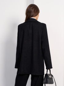 Пиджак ISSA Plus модель 15475P_черный Фото