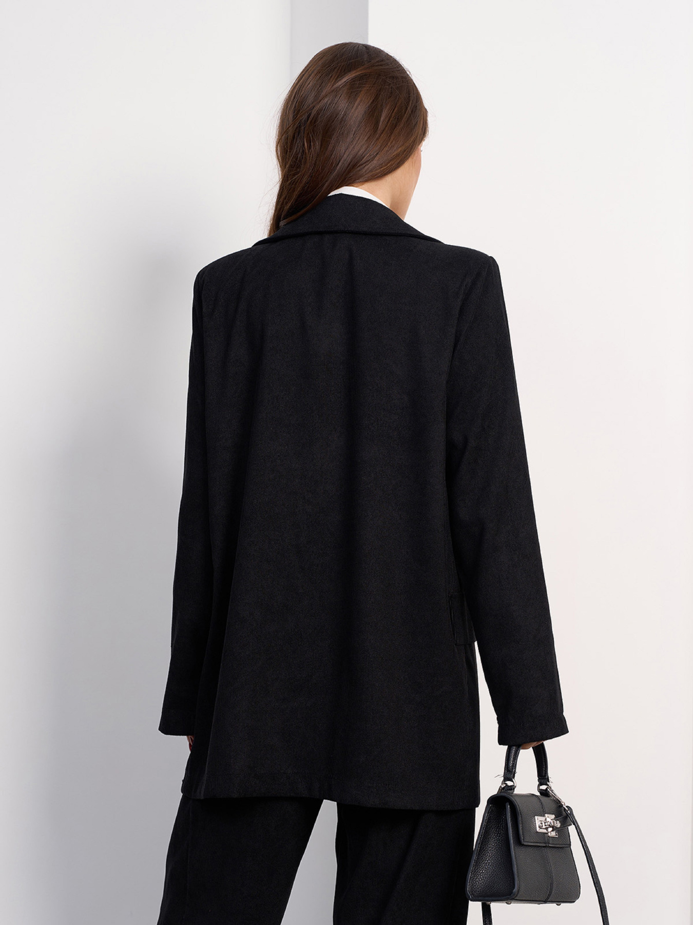 Пиджак ISSA Plus модель 15475P_черный Пиджак ISSA Plus модель 15475P_черный Фото