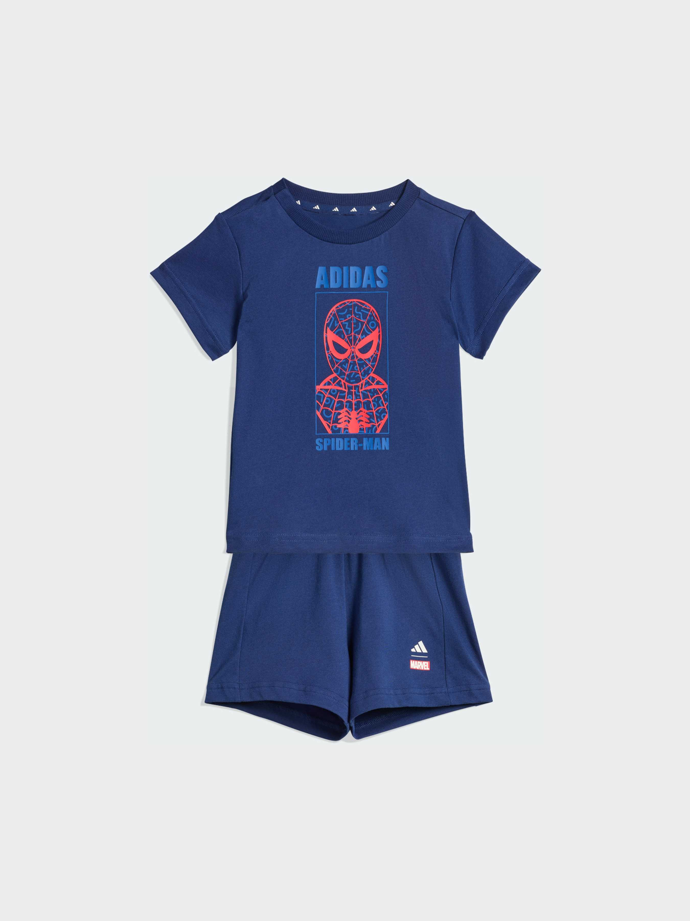 Комплект: футболка і шорти ADIDAS MARVEL SPIDER-MAN модель JZ7676 Фото