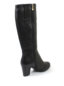 Зимові жіночі шкіряні чоботи модель CR495305-136AM-black Зимові жіночі шкіряні чоботи модель CR495305-136AM-black Фото