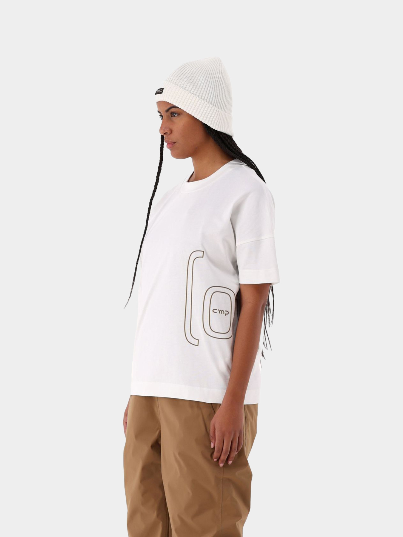 Жіноча футболка CMP T-SHIRT LOOSE FIT модель 35F4946-A125 Фото