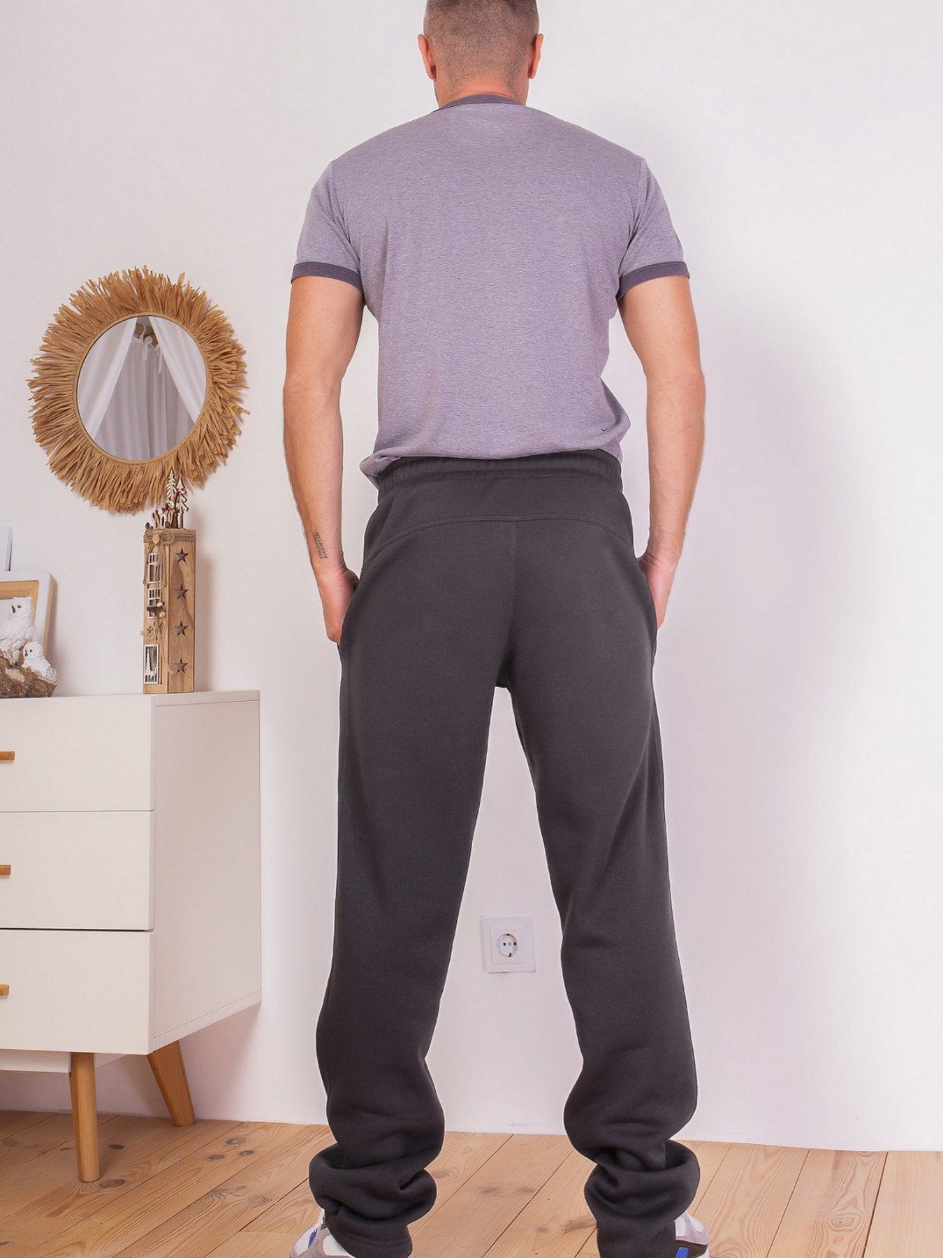 Штаны спортивные ISSA Plus модель GN-402_darkgray Фото