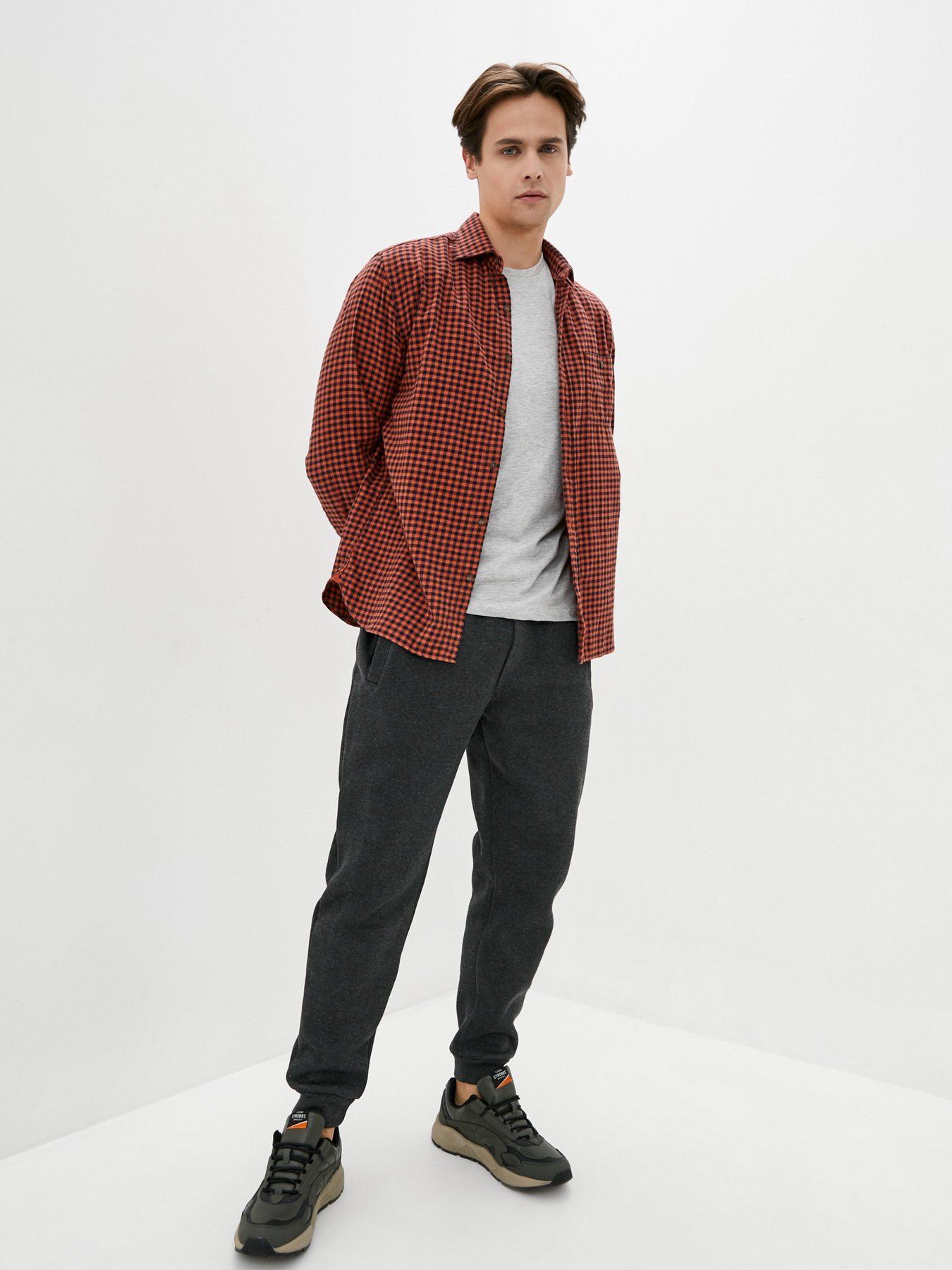 Штаны спортивные ISSA Plus модель GN-405_darkgray Фото