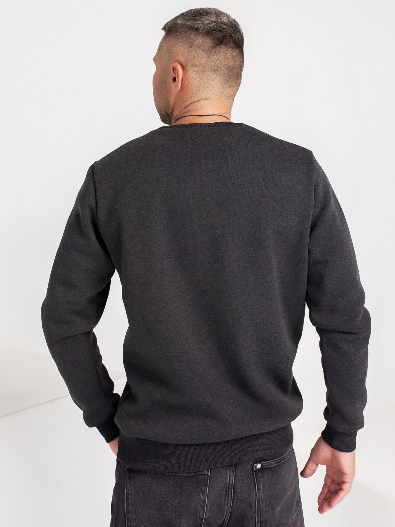 Світшот ISSA Plus Модель GN-401_darkgray Фото