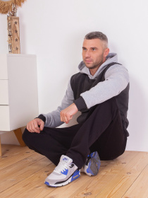 Худи ISSA Plus модель GN-403_darkgray Фото