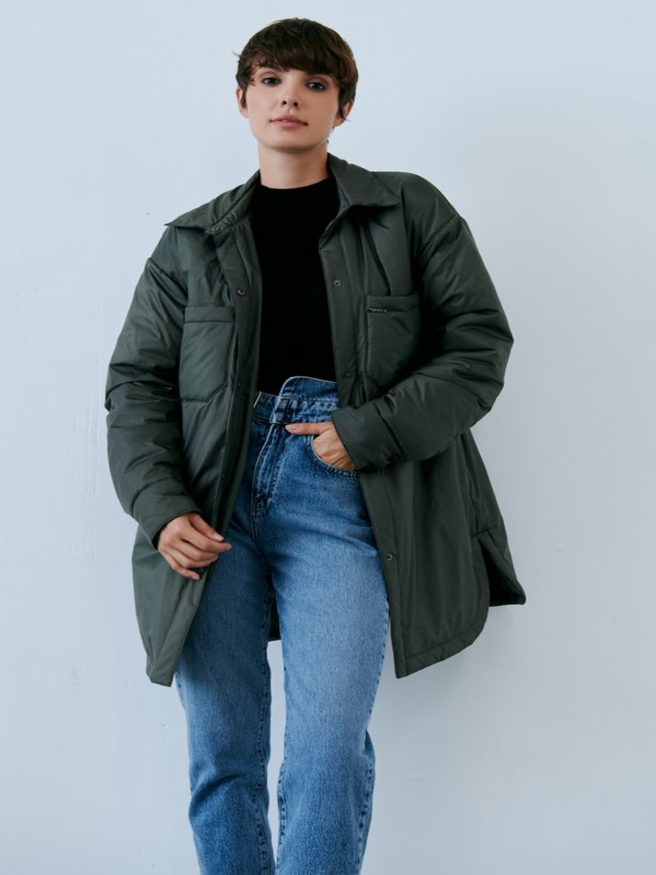Демисезонная куртка Gepur модель 39733 Демисезонная куртка Gepur модель 39733 Фото