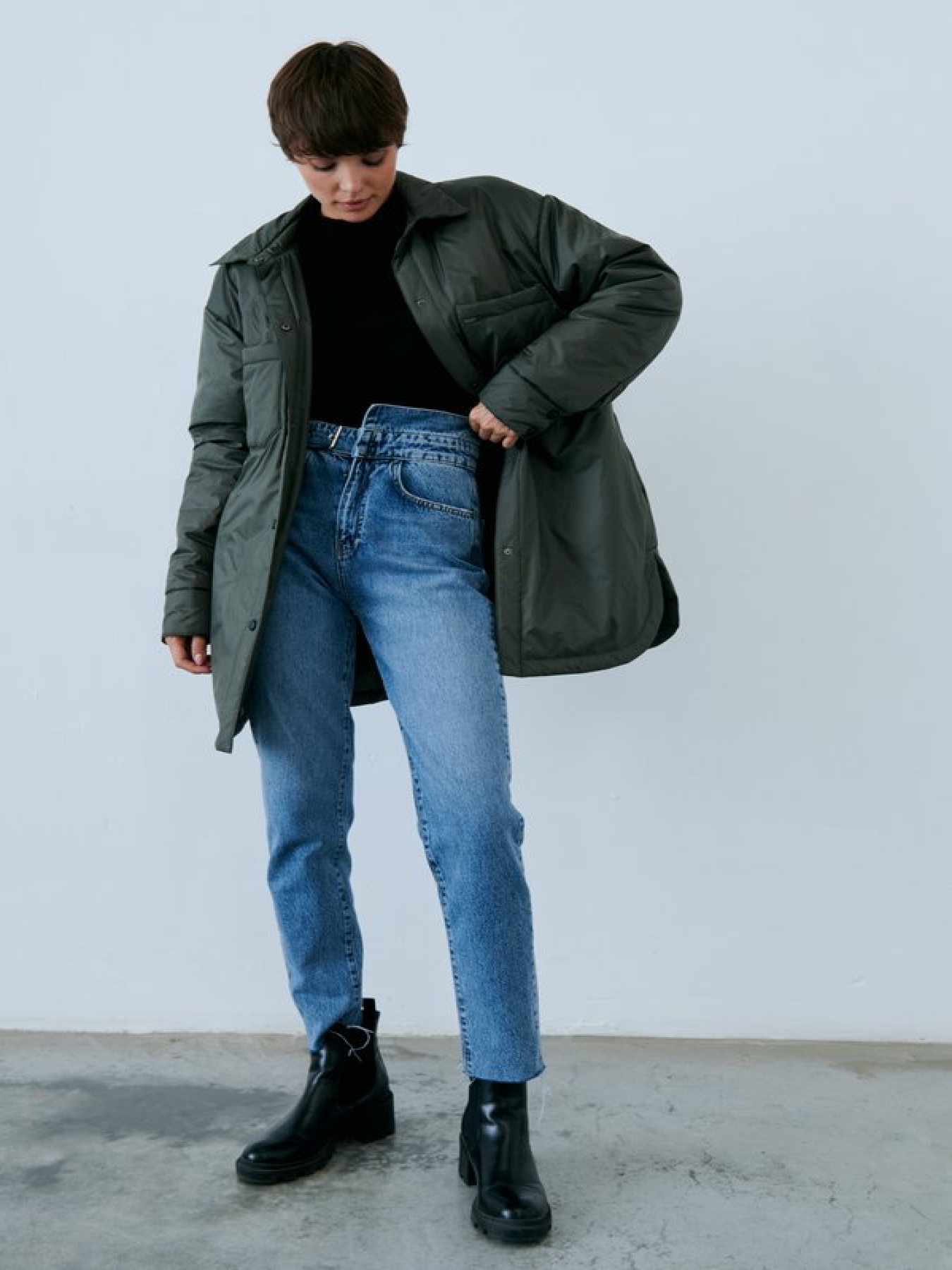 Демисезонная куртка Gepur модель 39733 Демисезонная куртка Gepur модель 39733 Фото