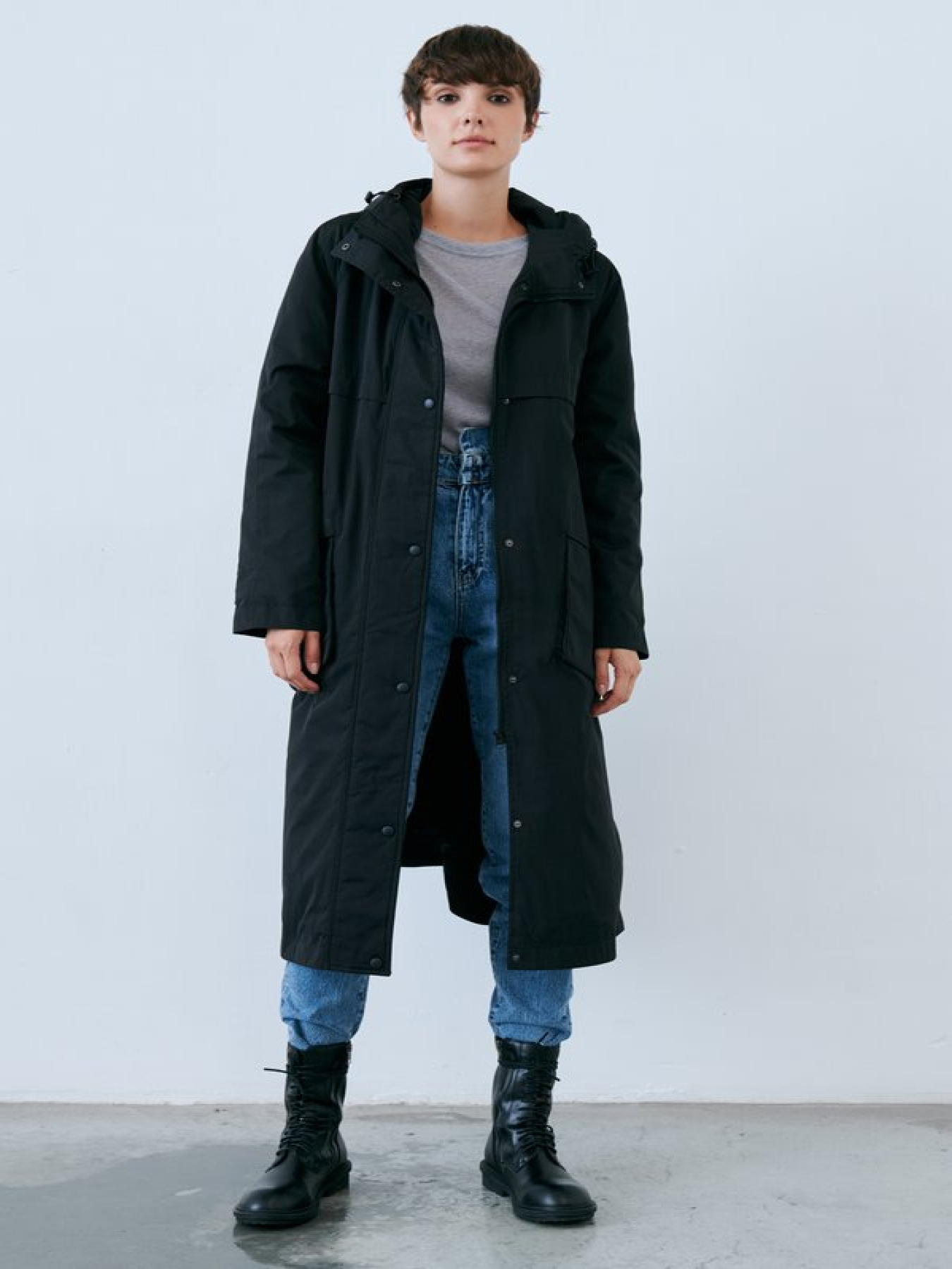 Пальто с утеплителем Gepur модель 39648 Фото