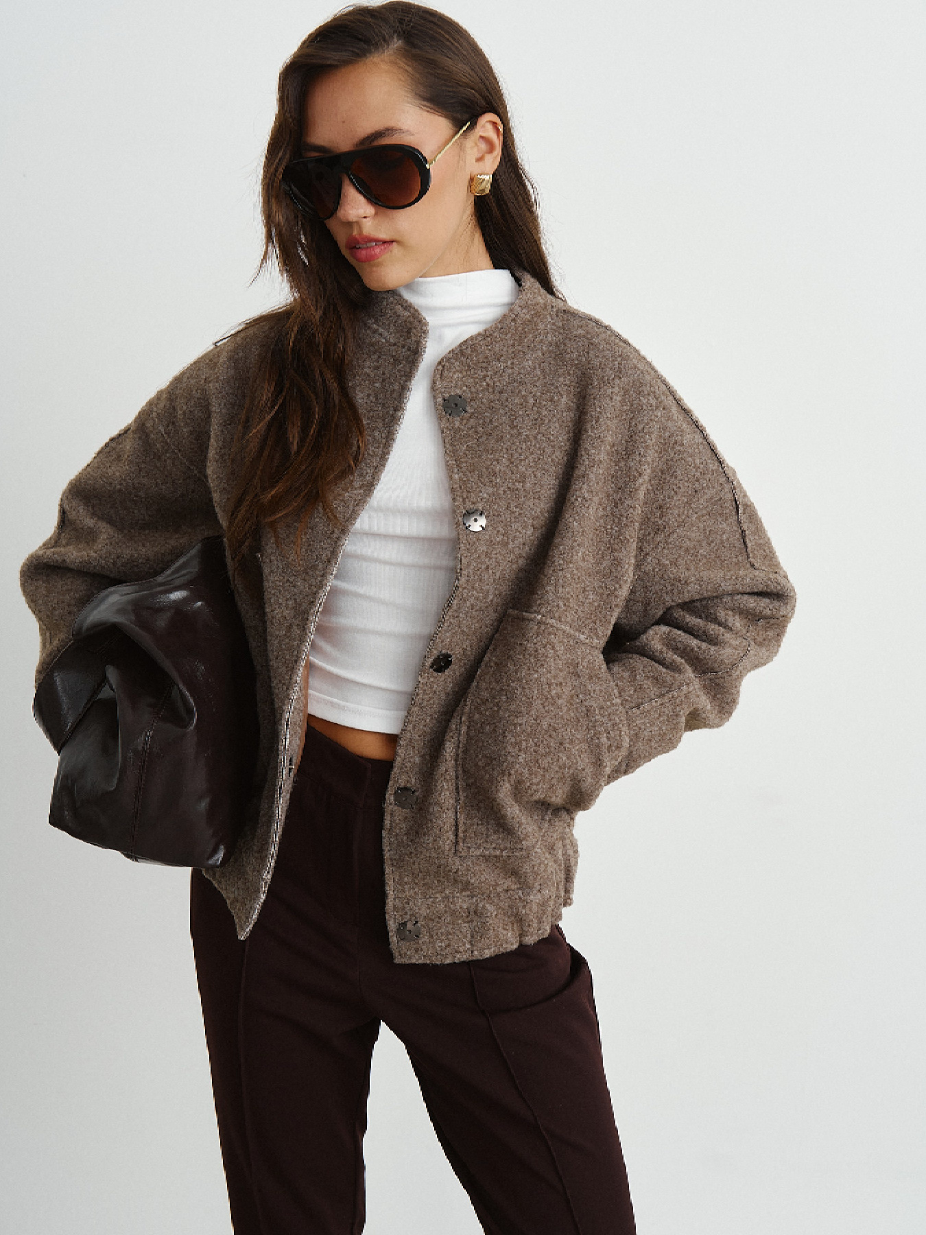 Теплий бомбер модель RM4299-1-25DJ Фото