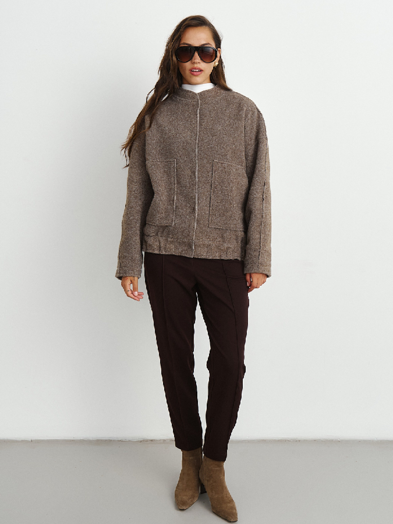 Теплий бомбер модель RM4299-1-25DJ Фото