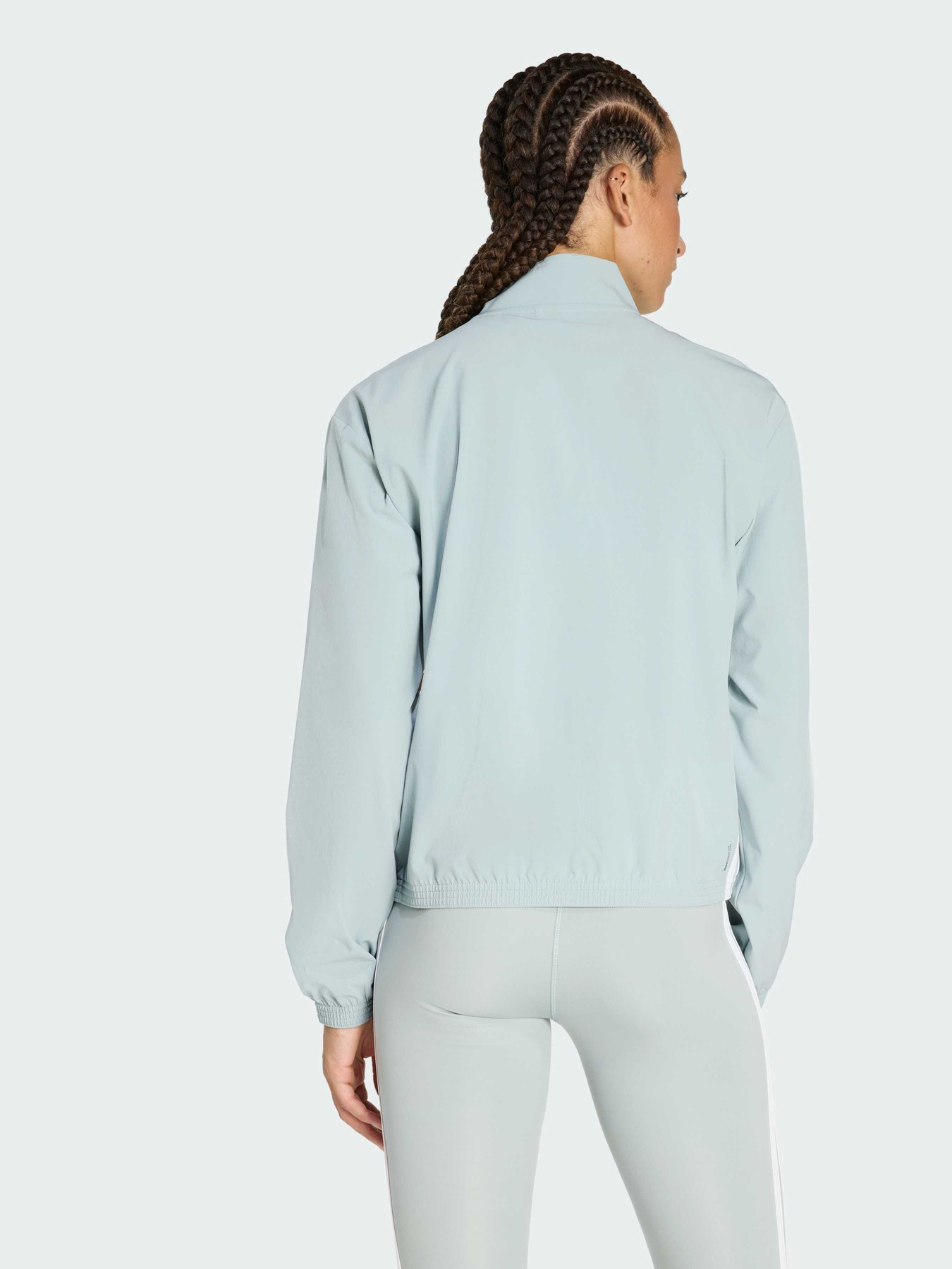 Куртка Train Essentials 3-Stripes Woven Warm-Up Jack модель KC5489 Фото